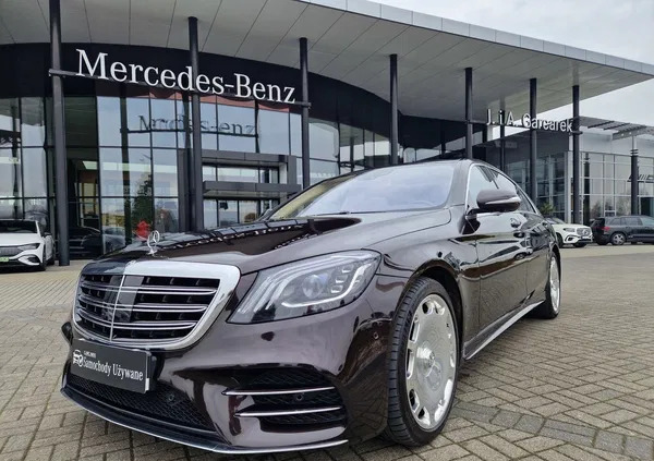 samochody osobowe Mercedes-Benz Klasa S cena 359900 przebieg: 84653, rok produkcji 2018 z Dobra